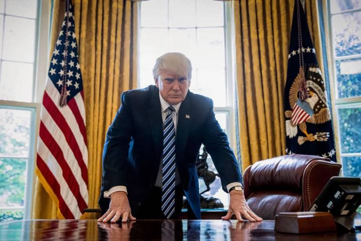 Donald Trump sets off for the Mideast to mark a ceasefire deal and urge Arab leaders to seize the moment