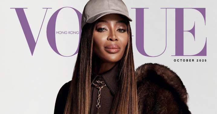 Naomi Campbell Gets Overly-Photoshopped on the 'Uninspired' Covers of Vogue Hong Kong