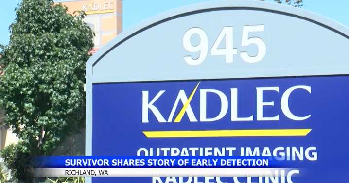 Kadlec honors breast cancer survivors with flag raising event