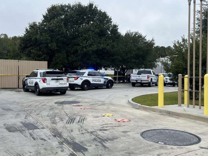 Heavy police presence in Ogeechee Road