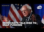 🔴LIVE: Democratic senators on SNAP funds at risk during government shutdown