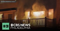 Apartment goes up in flames in Caln Township, Chester County