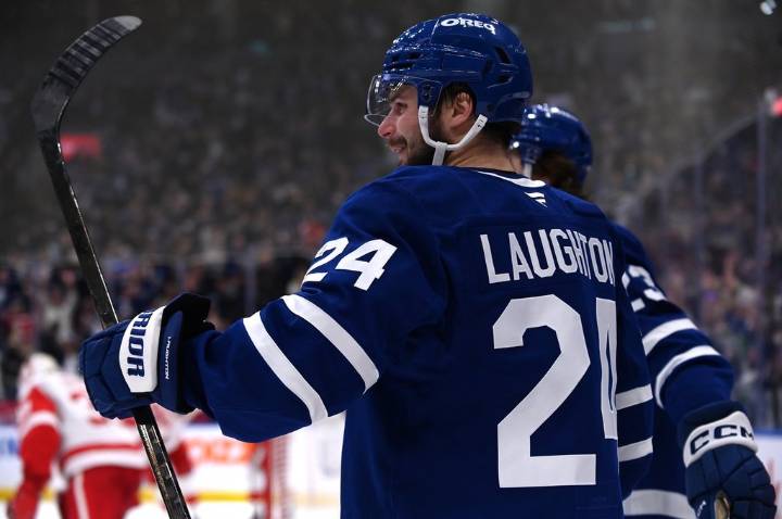 Leafs forward Scott Laughton out week-to-week with lower-body injury – Winnipeg Free Press