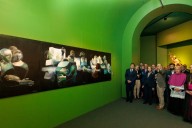 La muestra 'Esperanza' de Zamora recibe la visita de la Reina Sofía
