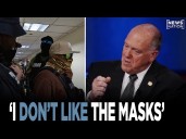 Homan Doesn't 'Particularly Like' ICE Agents Wearing Masks But Says 'It HAS TO Be Done'