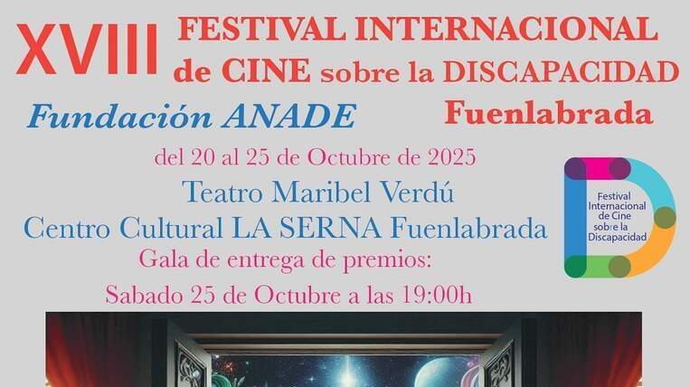 Fuenlabrada celebra la XVIII edición del Festival Internacional de Cine sobre la Discapacidad