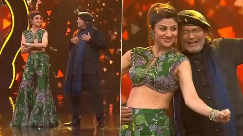 TV ‘Super Dancer Chapter 5’: Mithun Chakraborty Celebrates 50 Years in Bollywood With Energetic Dance, Joined by Shilpa Shetty; Contestants Pay Tribute in Special Episode (Watch Video)