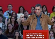 Pedro Sánchez elude hablar del peaje de la autopista del Huerna en su quinta visita a León en dos meses