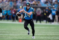 Panthers QB Andy Dalton broke right thumb, kept playing last week