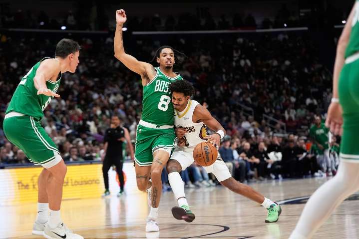 New Celtics addition delivers career night amid surprise switch in Pelicans win