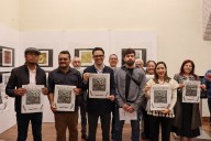 Gana Odín Barrios primer lugar concurso de grabado