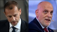Dardo de Ceferin a Tebas por el Villarreal-Barcelona en Miami: "Tener que permitirlo es lamentable"