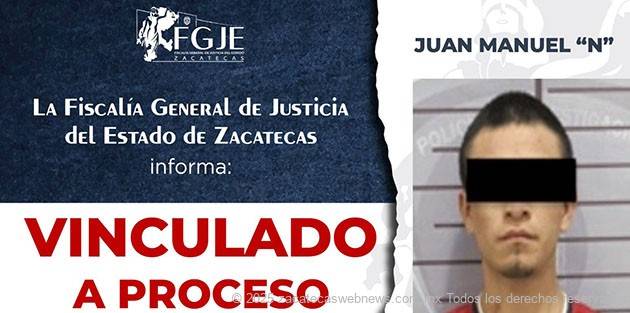 VINCULAN A PROCESO A JUAN MANUEL POR EL DELITO DE HOMICIDIO EN EL 2023