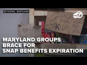 As SNAP benefits expire, grassroots groups in Maryland brace to cover food gaps