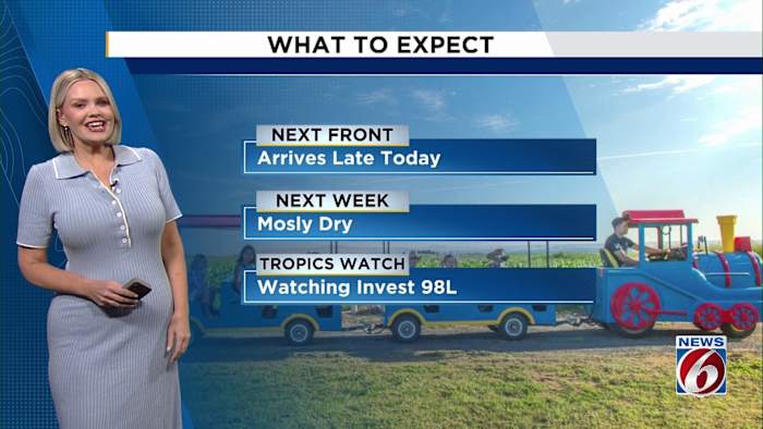Mostly dry to wrap up weekend as cold front nears Central Florida