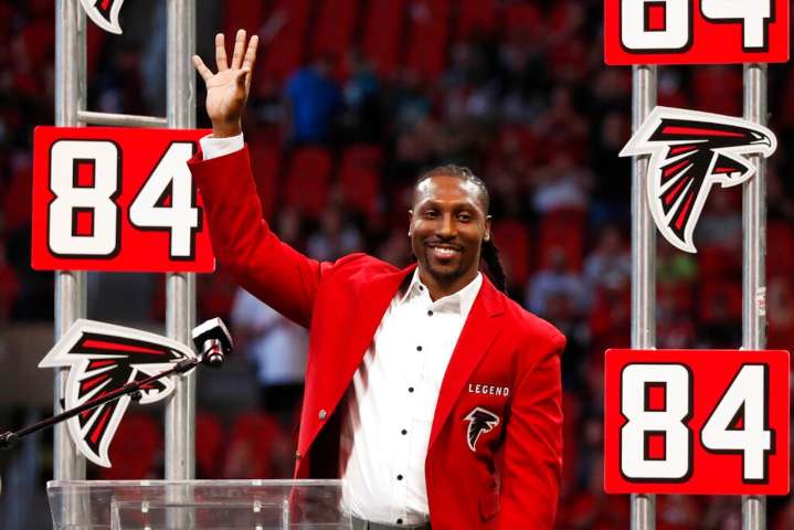 Former Falcons receiver Roddy White makes pitch to be head coach for his alma mater