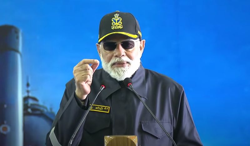 ‘Coordination among 3 services brought Pakistan to its knees’: PM celebrates Diwali with navy