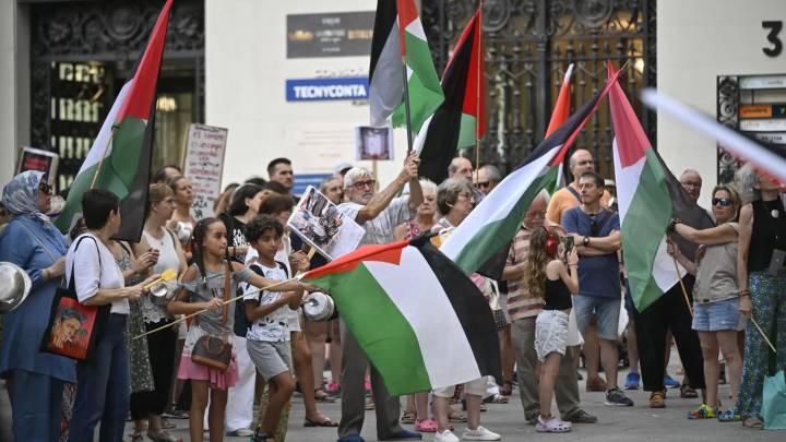 Horario y recorrido de la manifestación por Palestina en Zaragoza