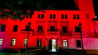 Santiago del Estero se ilumina de rojo en el Día Mundial de la Lucha contra la Poliomielitis