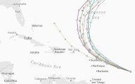 Spaghetti models Tropical Storm Jerry, tracker, path. Florida impacts