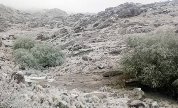 Sorpresa en Córdoba: cayó nieve en plena primavera