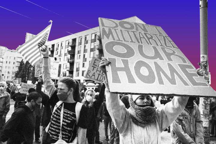Portland protests and a grand jury grand theory.