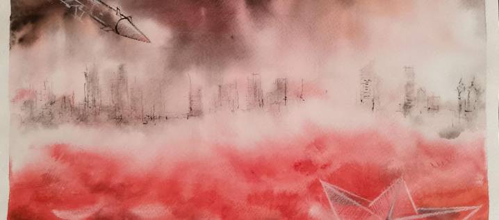 “En Octubre rojo hay que matar al mono”, colectiva de arte en la Alianza Francesa de Barranquilla