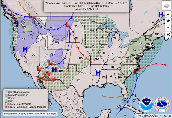 Nor’easter in Mass.: 5 maps show what to expect