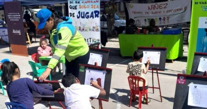 Educación vial para vecinos de Cuyaya, San Isidro y Primavera