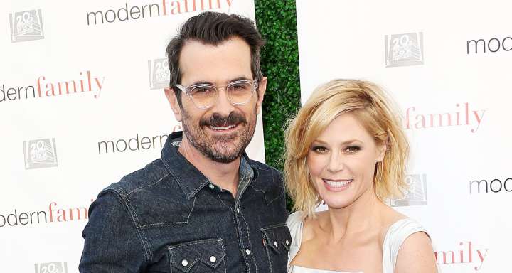 Julie Bowen & Ty Burrell Have ‘Modern Family’ Reunion at College Football Game! | Julie Bowen, Modern Family, Ty Burrell