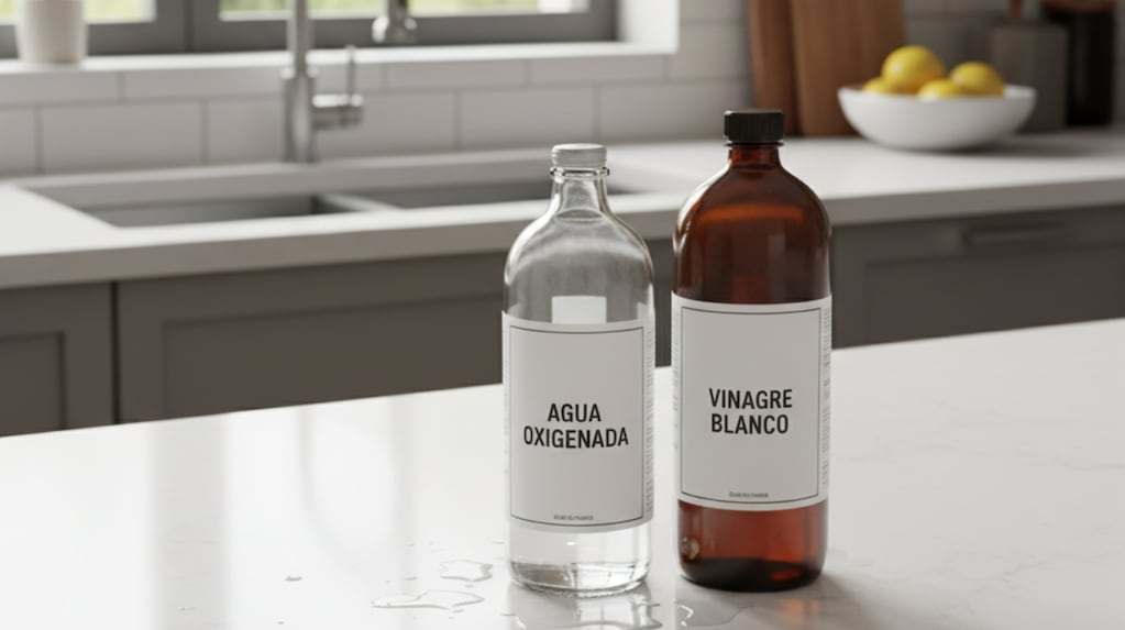 Mezclar agua oxigenada y vinagre: por qué recomiendan hacerlo y para qué sirve