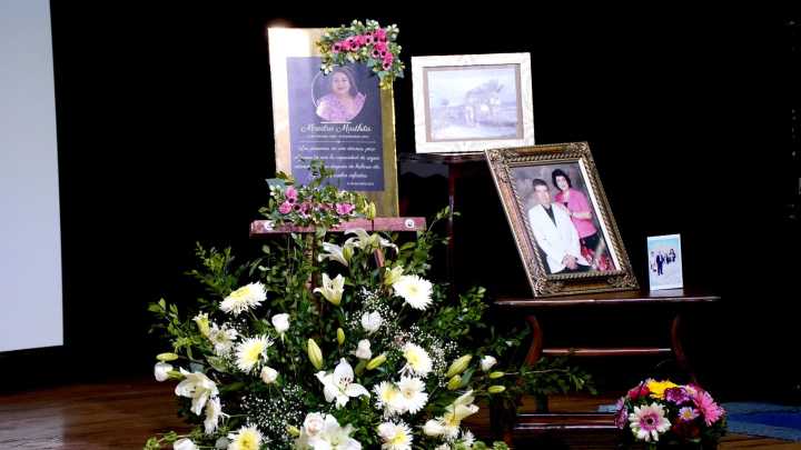 Realizan homenaje a la maestra Martha Elena Ochoa, en Cuauhtémoc