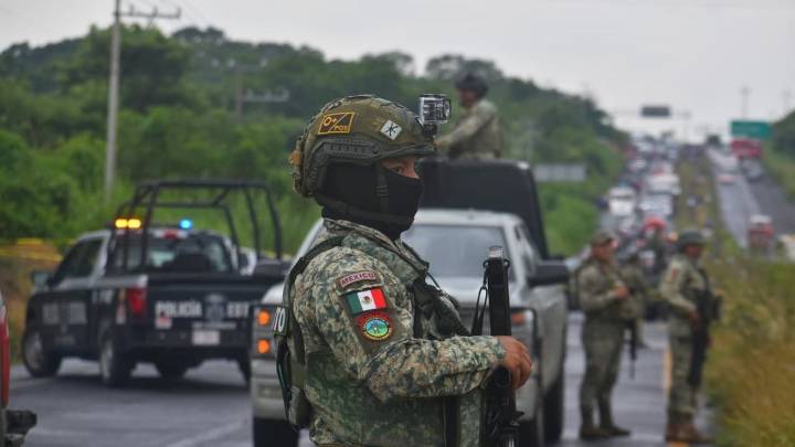 Violencia marca visita de Claudia Sheinbaum en Veracruz: balaceras dejan policías y civiles heridos
