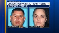2 arrested in stabbing death of man in southeast Fresno, police say
