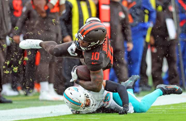 ‘Maybe the Browns should just make (Quinshon) Judkins the quarterback’: What social media said after Cleveland routs Miami