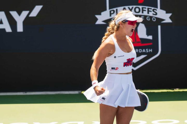 World No. 1 Anna Leigh Waters earns chance for repeat triple championship Sunday in Virginia Beach