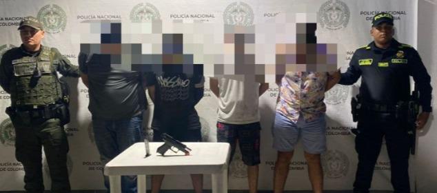 Fueron 10 los capturados por intento de asalto a empresa de valores Brinks en Santa Marta