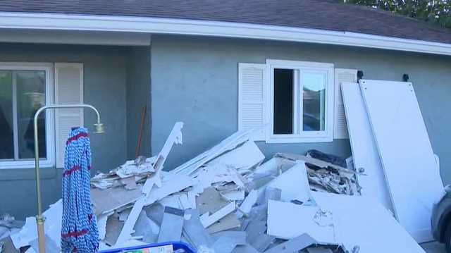 Young couple's Edgewater home floods for third time in a year
