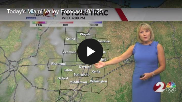Sunny and warm today, and it gets even warmer before we see a pattern change next week
