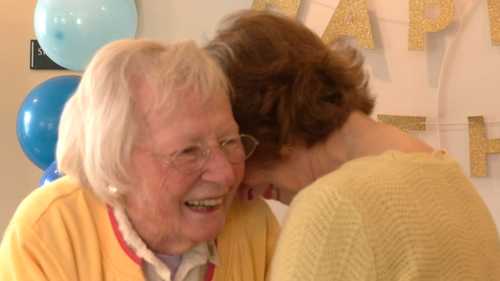Two-time senior games ping pong champion Susan Murphy turns 100: 'Stay active, have fun'