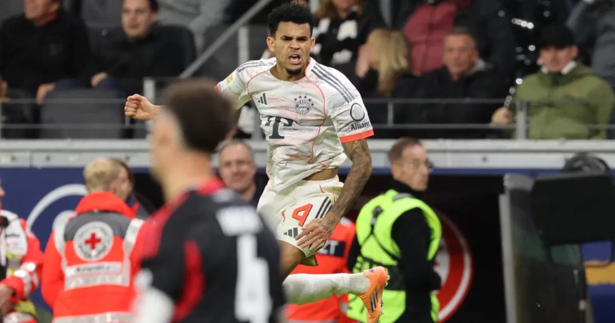 Lucho Díaz anota doblete en la victoria del Bayern: el primero fue a los 14 segundos