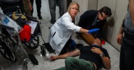 Federal agents grab and shove journalists outside NYC immigration court, sending one to hospital
