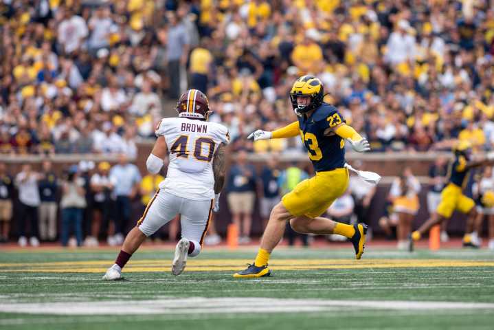 Cole Sullivan emerging as a consistent option, just as Sherrone Moore predicted 