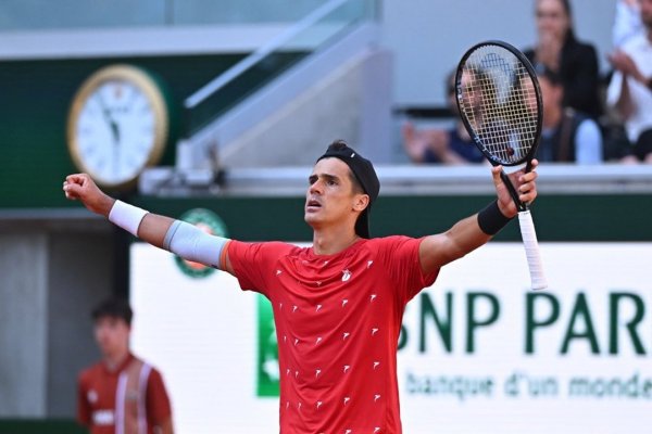 Federico Coria comenzó la rehabilitación después de una operación en el codo