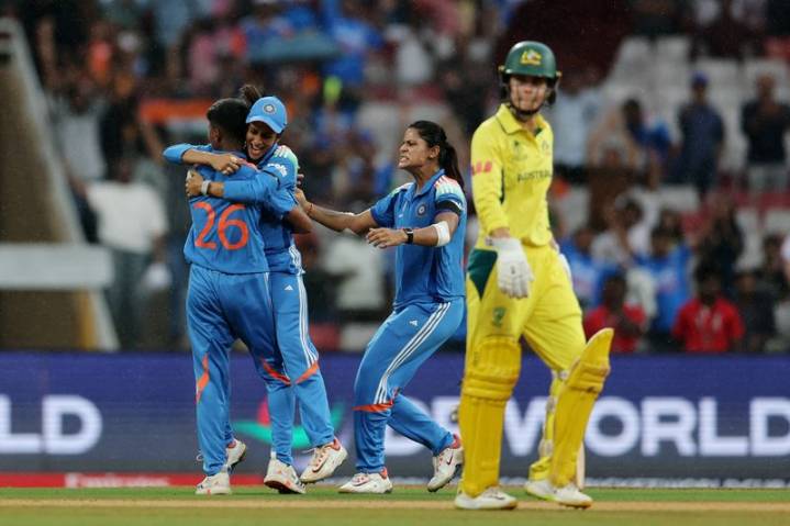 Ind vs Aus Women's WC semifinal: Kranti Gaud strikes, but Litchfield, Perry lead Aussies' comeback