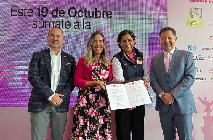 “Mi lucha es rosa”, participa en la caminata-carrera el Día Mundial de la Lucha contra el Cáncer de Mama
