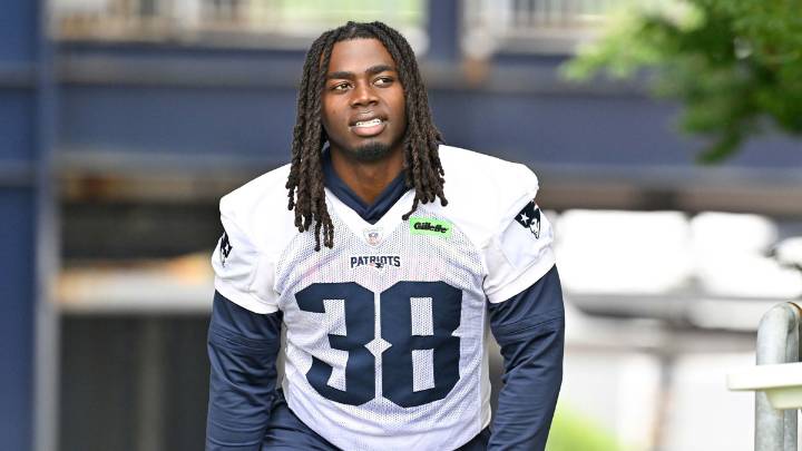 Patriots’ Rhamondre Stevenson is out for Sunday’s game vs Falcons