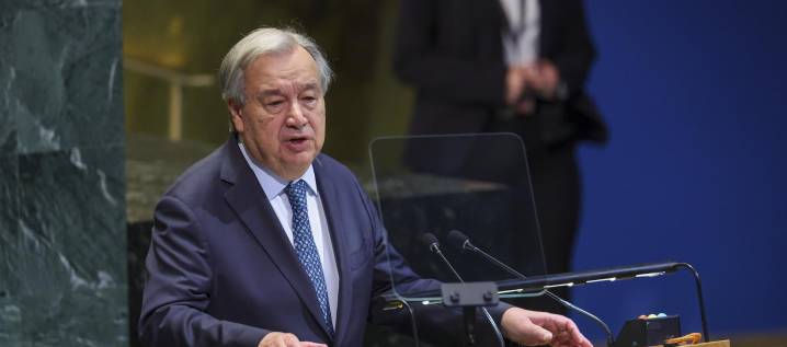 Guterres instó a Colombia a "no retroceder" en los avances alcanzados con el acuerdo de paz
