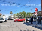 Colisión entre Camioneta y Toyota en Monclova