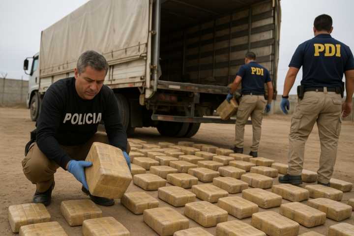 Penas suman 53 años: Condenan en Arica a banda que movía droga y lavaba millones en proyectos legales